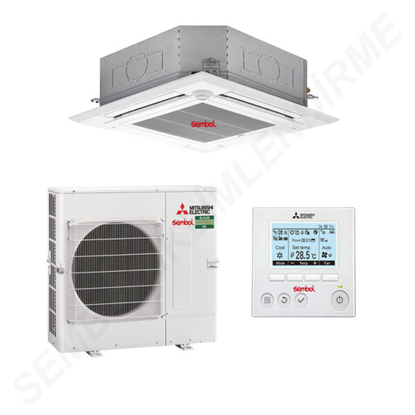 Mitsubishi Electric 4 Yöne Üflemeli Kaset Tipi Split Klima PLA-M100EA (Standart Inverter - TRIFAZE)