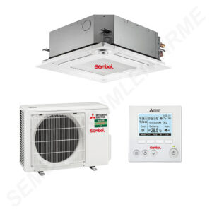 Mitsubishi Electric 4 Yöne Üflemeli Kaset Tipi Split Klima SLZ-M35FA (Standart Inverter - Kompakt Kaset - MONOFAZE)