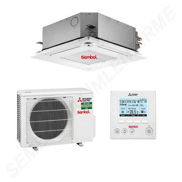 Mitsubishi Electric 4 Yöne Üflemeli Kaset Tipi Split Klima SLZ-M35FA (Standart Inverter - Kompakt Kaset - MONOFAZE)