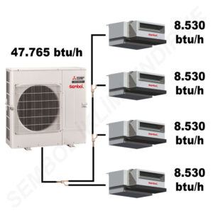 Mitsubishi Electric Gizli Tavan Tipi Mini VRF