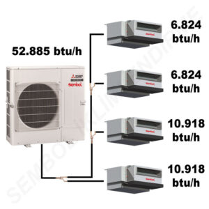 Mitsubishi Electric Gizli Tavan Tipi Mini VRF