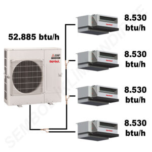 Mitsubishi Electric Gizli Tavan Tipi Mini VRF