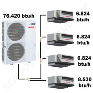 Mitsubishi Electric Gizli Tavan Tipi Mini VRF