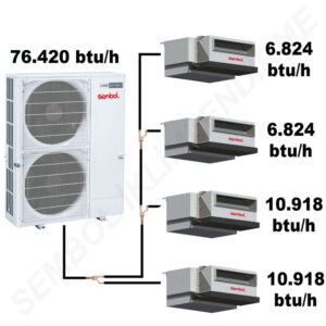 Mitsubishi Electric Gizli Tavan Tipi Mini VRF
