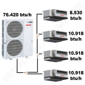 Mitsubishi Electric Gizli Tavan Tipi Mini VRF