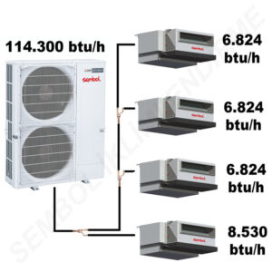 Mitsubishi Electric Gizli Tavan Tipi Mini VRF
