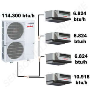 Mitsubishi Electric Gizli Tavan Tipi Mini VRF