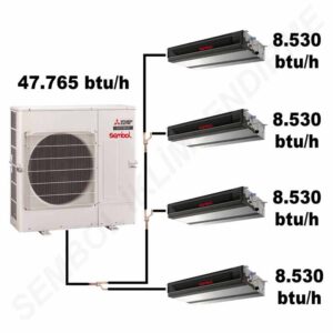 Mitsubishi Electric Gizli Tavan Tipi Mini VRF