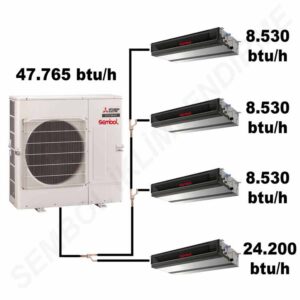 Mitsubishi Electric Gizli Tavan Tipi Mini VRF