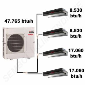Mitsubishi Electric Gizli Tavan Tipi Mini VRF