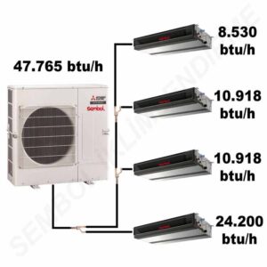 Mitsubishi Electric Gizli Tavan Tipi Mini VRF