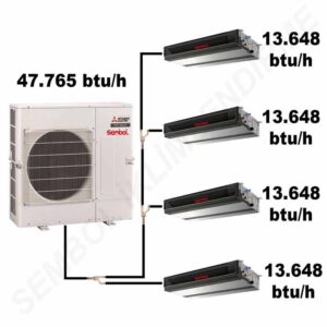 Mitsubishi Electric Gizli Tavan Tipi Mini VRF