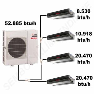 Mitsubishi Electric Gizli Tavan Tipi Mini VRF