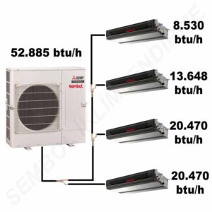 Mitsubishi Electric Gizli Tavan Tipi Mini VRF