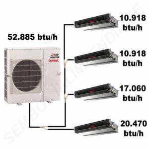 Mitsubishi Electric Gizli Tavan Tipi Mini VRF