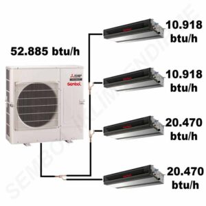 Mitsubishi Electric Gizli Tavan Tipi Mini VRF