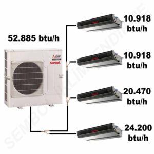 Mitsubishi Electric Gizli Tavan Tipi Mini VRF