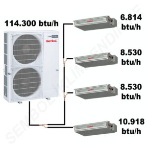 Mitsubishi Electric Gizli Tavan Tipi Mini VRF
