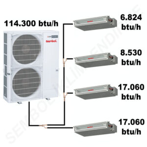 Mitsubishi Electric Gizli Tavan Tipi Mini VRF