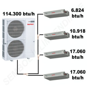 Mitsubishi Electric Gizli Tavan Tipi Mini VRF