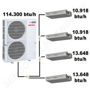 Mitsubishi Electric Gizli Tavan Tipi Mini VRF