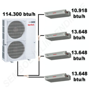 Mitsubishi Electric Gizli Tavan Tipi Mini VRF