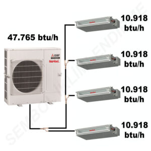 Mitsubishi Electric Gizli Tavan Tipi Mini VRF