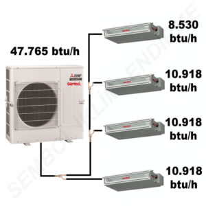 Mitsubishi Electric Gizli Tavan Tipi Mini VRF