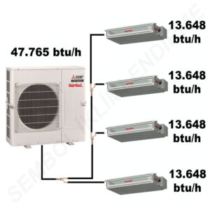 Mitsubishi Electric Gizli Tavan Tipi Mini VRF
