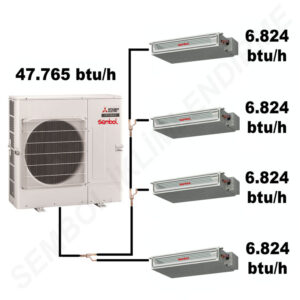 Mitsubishi Electric Gizli Tavan Tipi Mini VRF