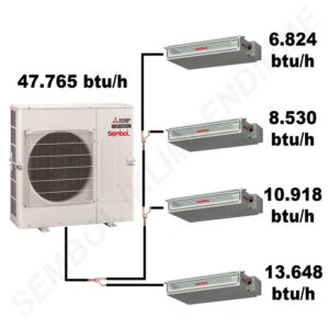 Mitsubishi Electric Gizli Tavan Tipi Mini VRF