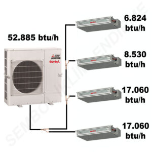 Mitsubishi Electric Gizli Tavan Tipi Mini VRF