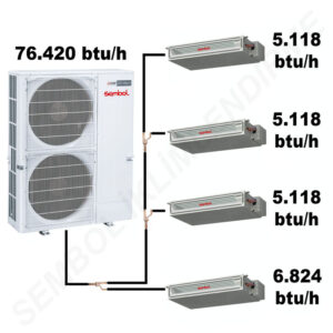 Mitsubishi Electric Gizli Tavan Tipi Mini VRF