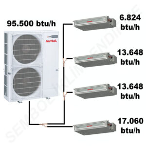 Mitsubishi Electric Gizli Tavan Tipi Mini VRF