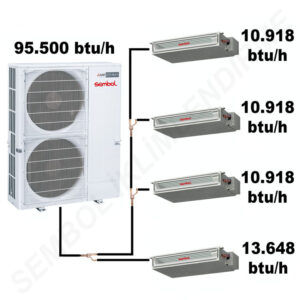 Mitsubishi Electric Gizli Tavan Tipi Mini VRF