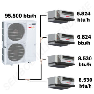 Mitsubishi Electric Gizli Tavan Tipi Mini VRF