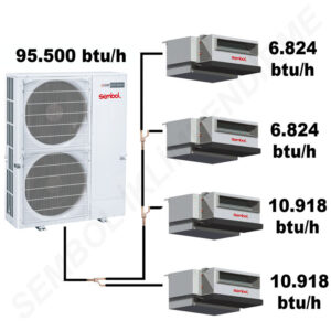 Mitsubishi Electric Gizli Tavan Tipi Mini VRF