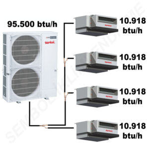 Mitsubishi Electric Gizli Tavan Tipi Mini VRF