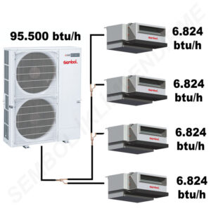 Mitsubishi Electric Gizli Tavan Tipi Mini VRF