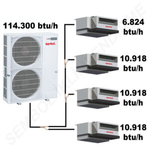 Mitsubishi Electric Gizli Tavan Tipi Mini VRF