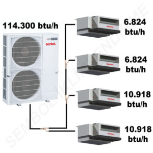 Mitsubishi Electric Gizli Tavan Tipi Mini VRF