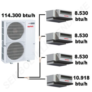 Mitsubishi Electric Gizli Tavan Tipi Mini VRF