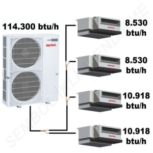 Mitsubishi Electric Gizli Tavan Tipi Mini VRF