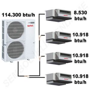 Mitsubishi Electric Gizli Tavan Tipi Mini VRF