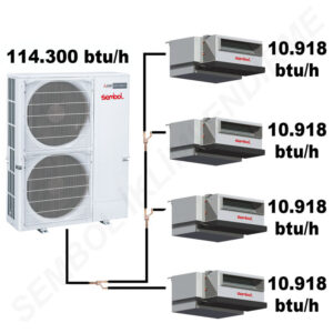 Mitsubishi Electric Gizli Tavan Tipi Mini VRF